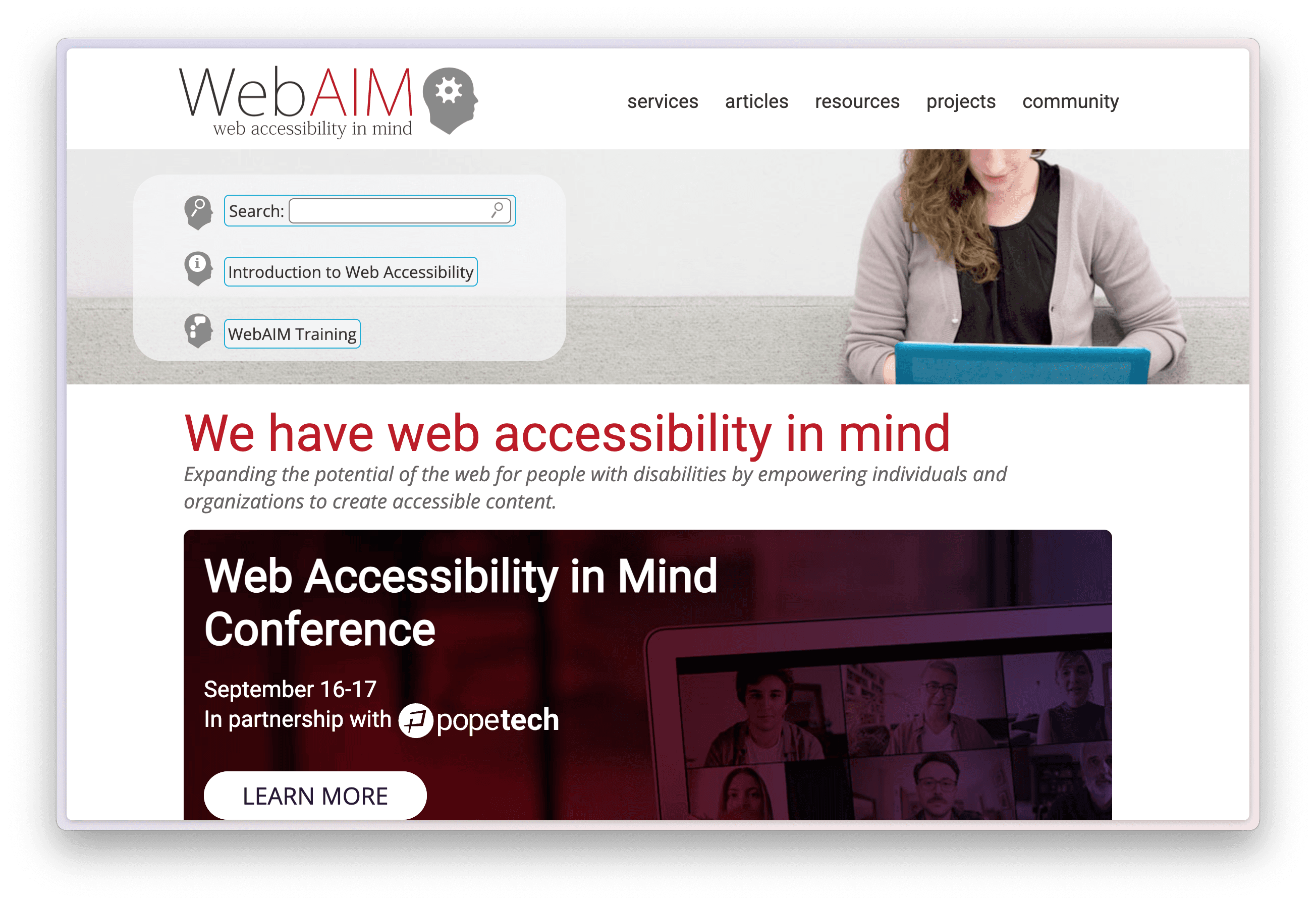 Deque University Lernplattform