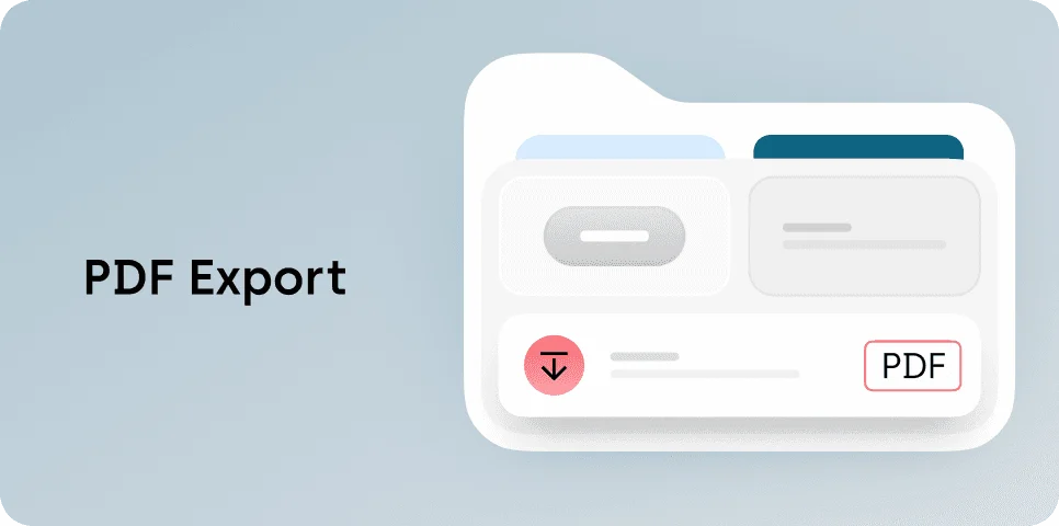 PDF Export mit Branding